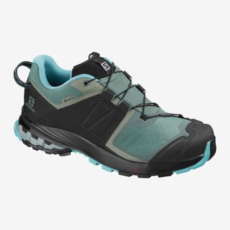 Scarpe Trail Running Salomon XA WILD GTX W Donna Verde Acqua IT 1-U35